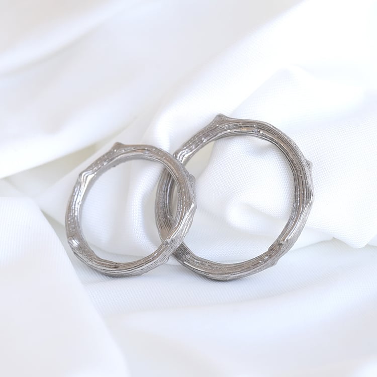 Eheringe in Form eines Zweigleins Valleia 81780