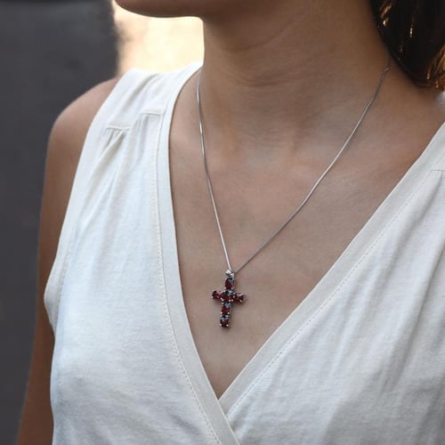 Silbernes Kreuz mit Granaten Nafosa
