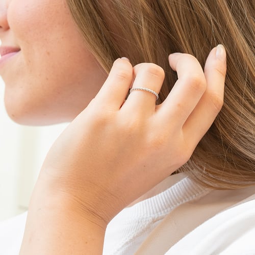 Minimalistischer Ring aus Kugeln Leilani
