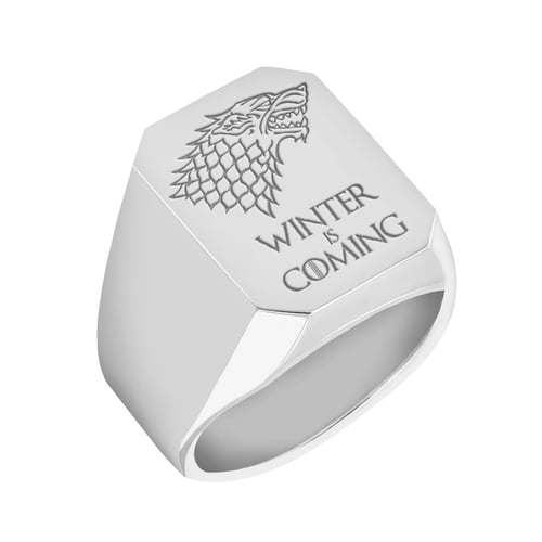 Herrenring mit Lasergravur Thaki