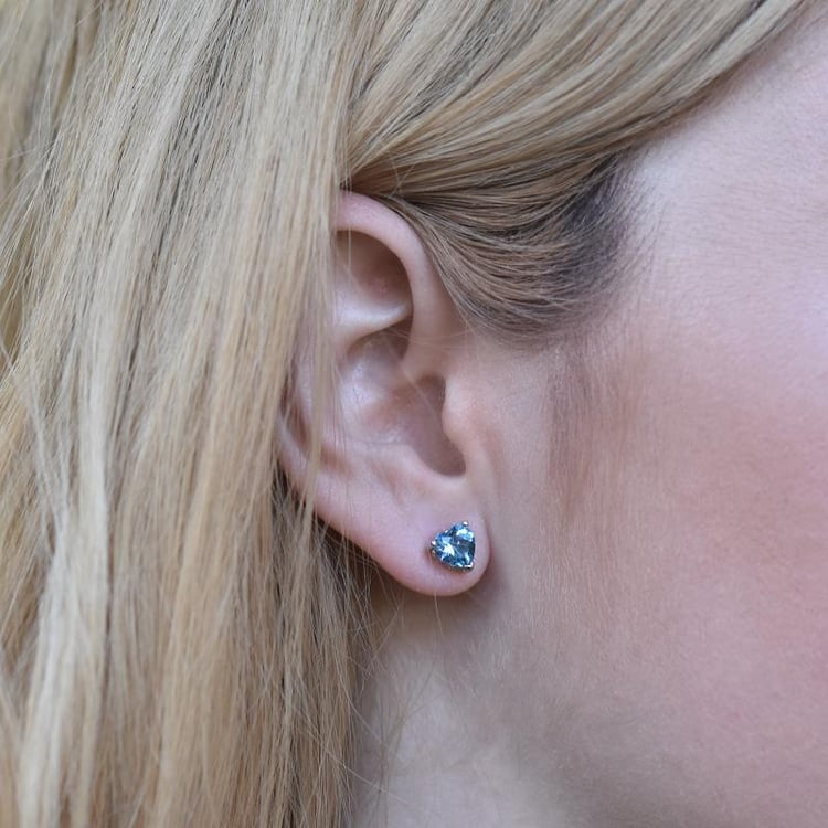 Ohrringe mit Topasen 14802