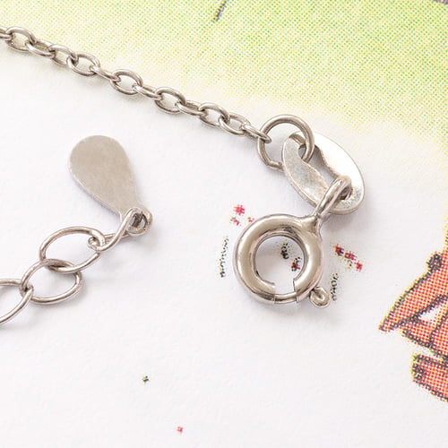 Silbernes Armband Der Kleine Prinz mit Fuchs und Gravur