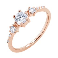 Verlobungsring mit Lab Grown Diamanten Willa