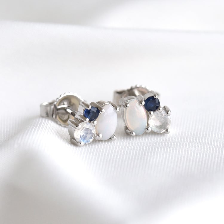 Elegante Cluster-Ohrringe Angelika 82689