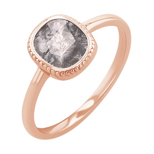 Ring mit Salt and Pepper Diamanten Esther