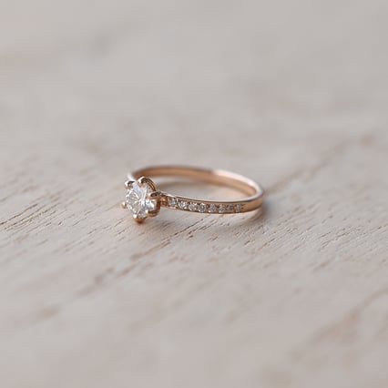 Verlobungsring mit Lab Grown Diamanten Vanan