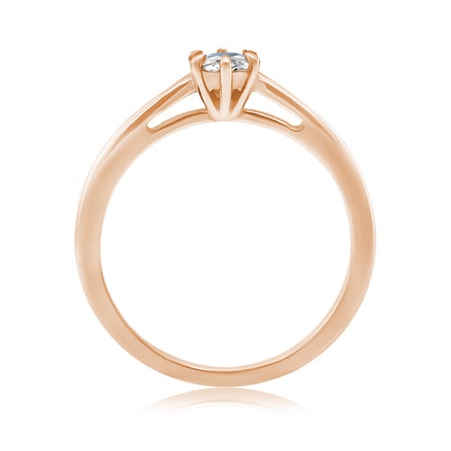 Verlobungsring mit Lab Grown Diamanten Rima