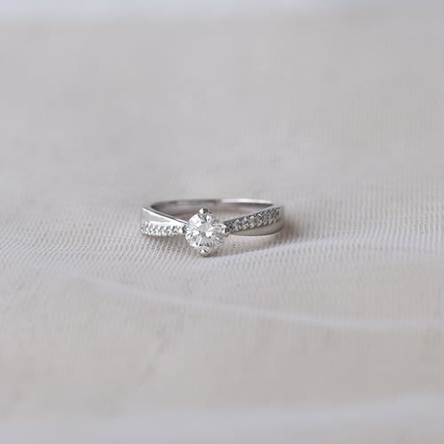 Verlobungsring mit Lab Grown Diamanten Sewyn