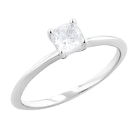 Verlobungsring mit einem Diamanten in Kissenform Macey