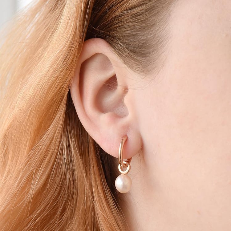 Ohrringe mit Perlen 92682