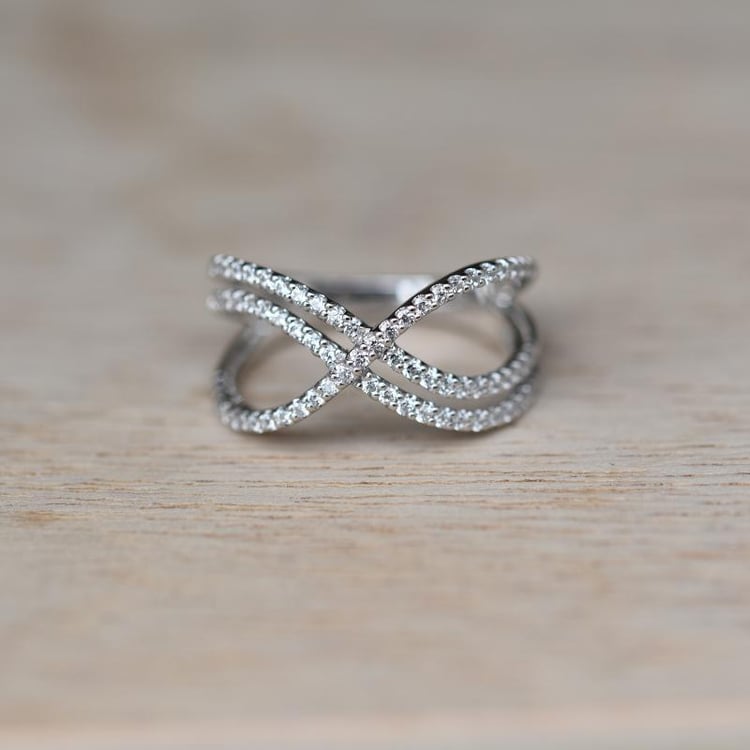 Doppel-Ring mit Lab Grown Diamanten Keanu 79312