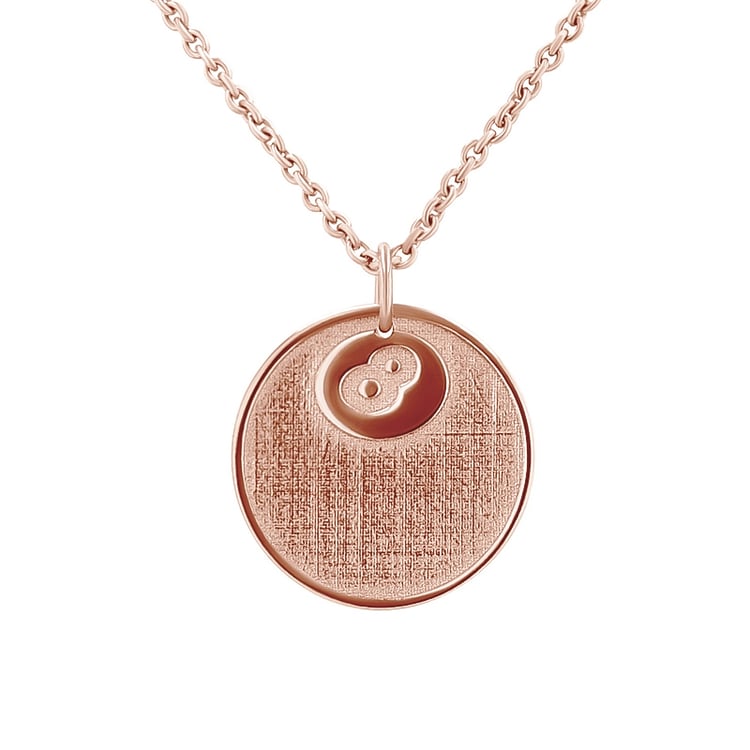 Silberner Anhänger Billardkugel mit Gravur Ihrer Wahl Billard