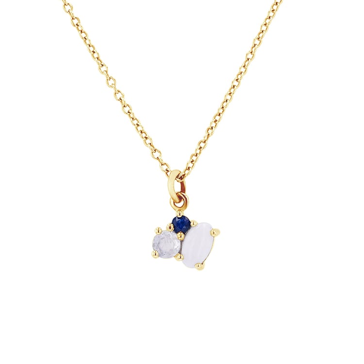 Minimalistische Kette mit Anhänger Loviise 82151