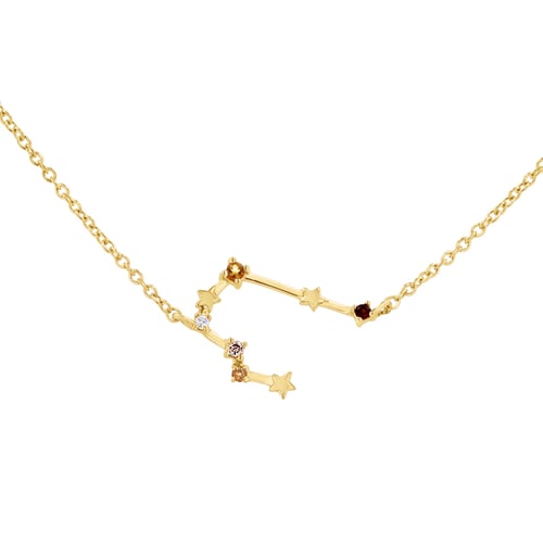 Halskette mit Tierkreiszeichen Gemini