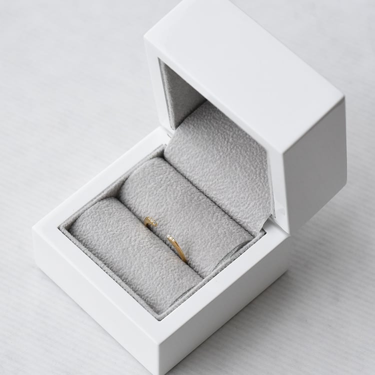 Außergewöhnlicher Ring mit sechs Diamanten Harleth 72919