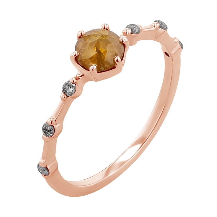 Ring mit Salt and Pepper Diamanten Imelda 120815