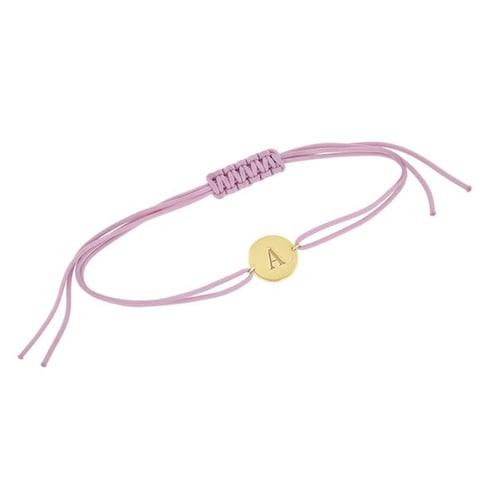 Armband mit einem Anhänger mit Diamanten und Gravur Frey