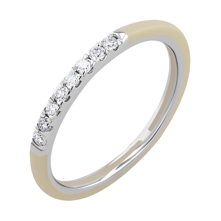 Keramikring mit Diamanten Olyna 128721
