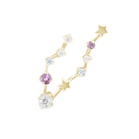 Ohrring mit Sternzeichen Pisces