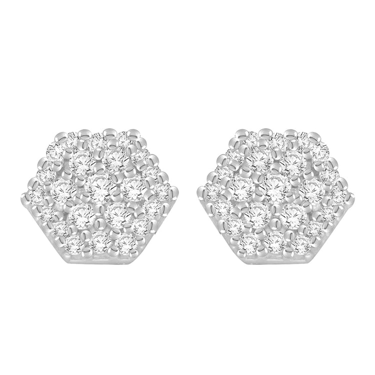 Elegantes goldenes Schmuckset mit Diamanten Roxy 95016