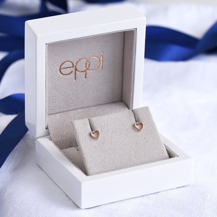 Zarte Ohrringe in Herzform Cahyo 84717