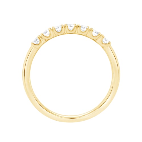 Goldener Memoryring mit Lab Grown Diamanten Albin