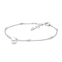 Silbernes Armband mit Perle Jerrik