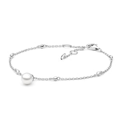 Silbernes Armband mit Perle Jerrik