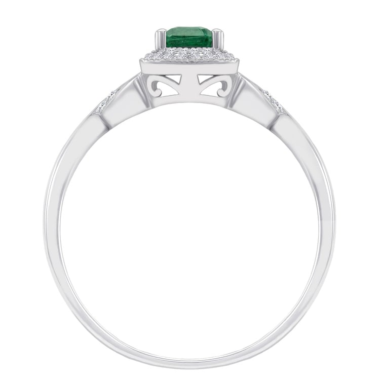 Goldring mit Smaragd 18644