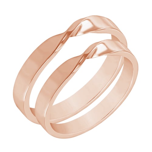 Elegante Eheringe aus Gold Modeste