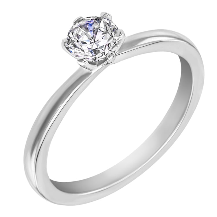 Ring aus Gold mit 0.46ct GIA zertifiziertem Diamant Rabby