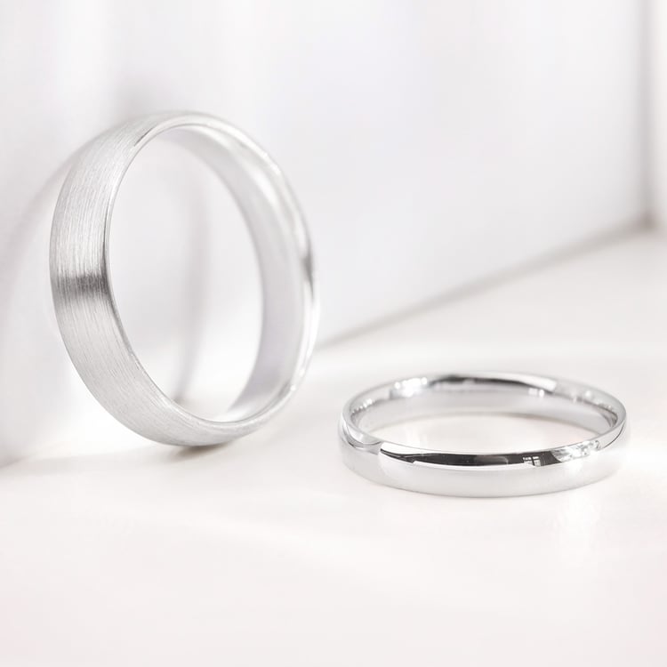 Schlichte Trauringe aus Gold 157021