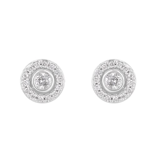 Ohrringe 2in1 mit Diamanten Annabel