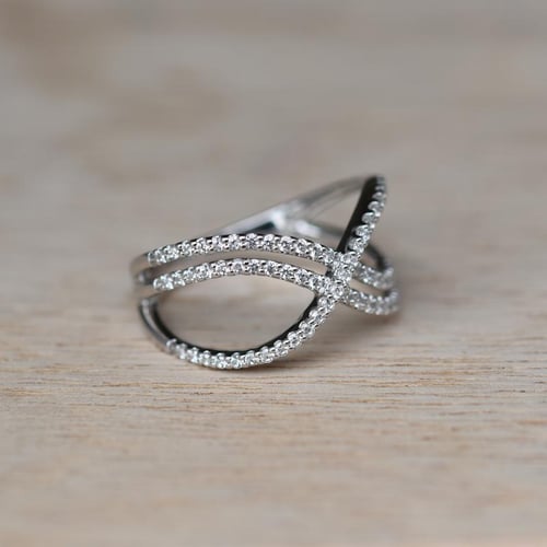 Doppel-Ring mit Lab Grown Diamanten Keanu