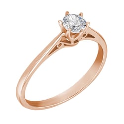 Verlobungsring mit Lab Grown Diamanten Omisha
