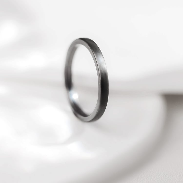 Ring aus Tantal Rille 157434