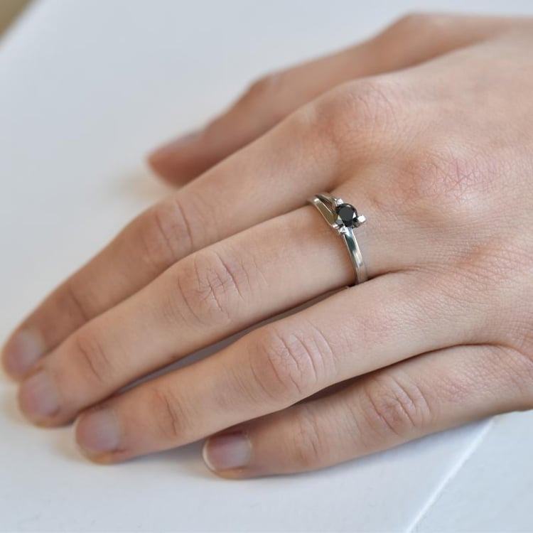 Ring mit Diamant 27493