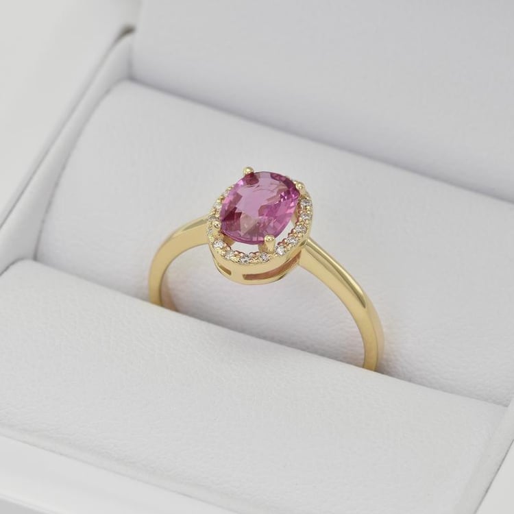 Saphirring aus Gold 24864