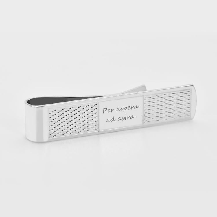 Geldklammer aus Silber mit Gravur Clip 39703