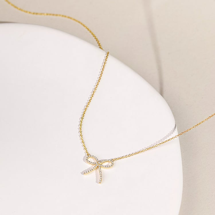 Schleife mit Diamanten Jonina 153881