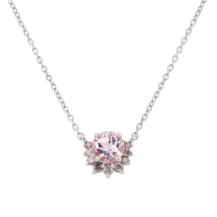 Goldene Kette mit Morganit Alayna 97083