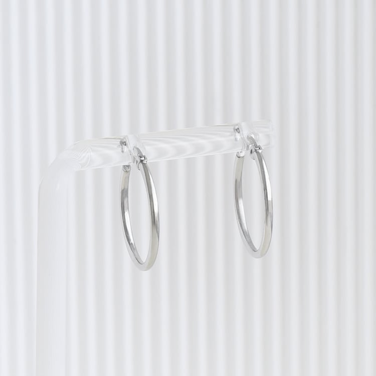 Silberne Ringohrringe Ingmar 95609