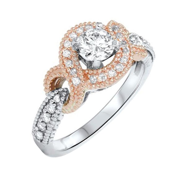 Diamantring aus Gold