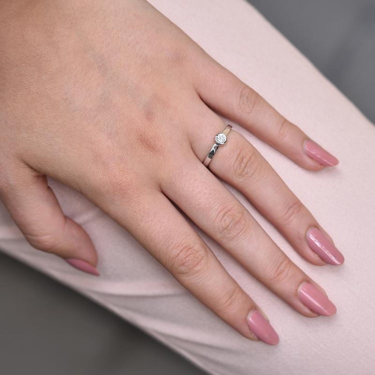 Diamantring aus Gold 15568