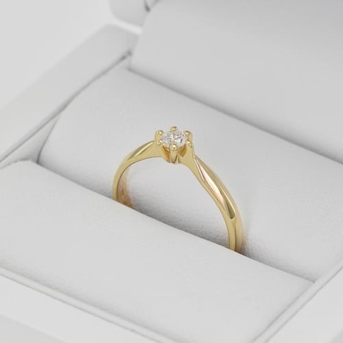 Verlobungsring mit einem Lab Grown Diamanten Iravan