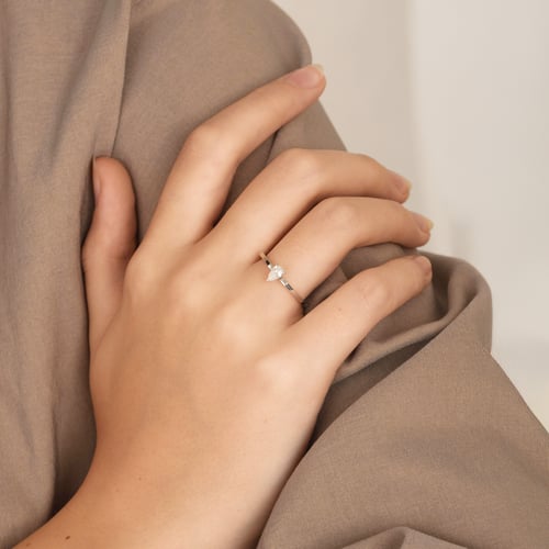 Ring mit Lab Grown Diamanten Morgan