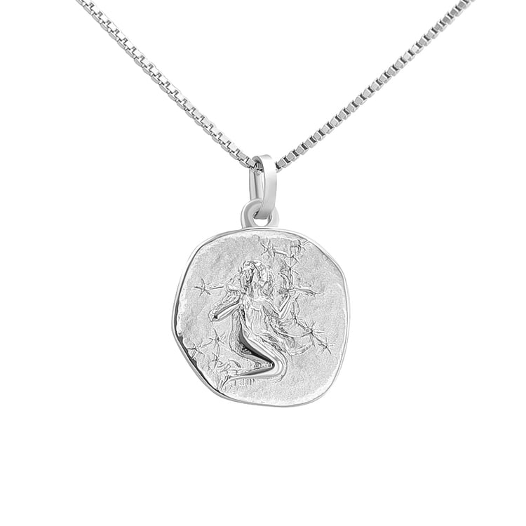 Silberanhänger mit Symbolen des Tierkreiszeichens 136460