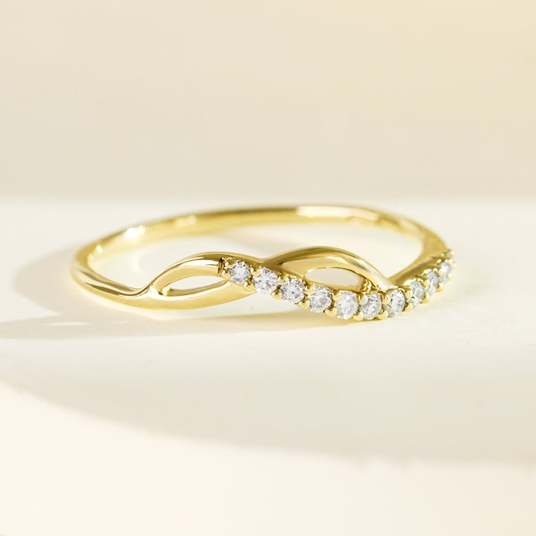 Atypischer Ring aus Gold mit Lab Grown Diamanten Joel 161960