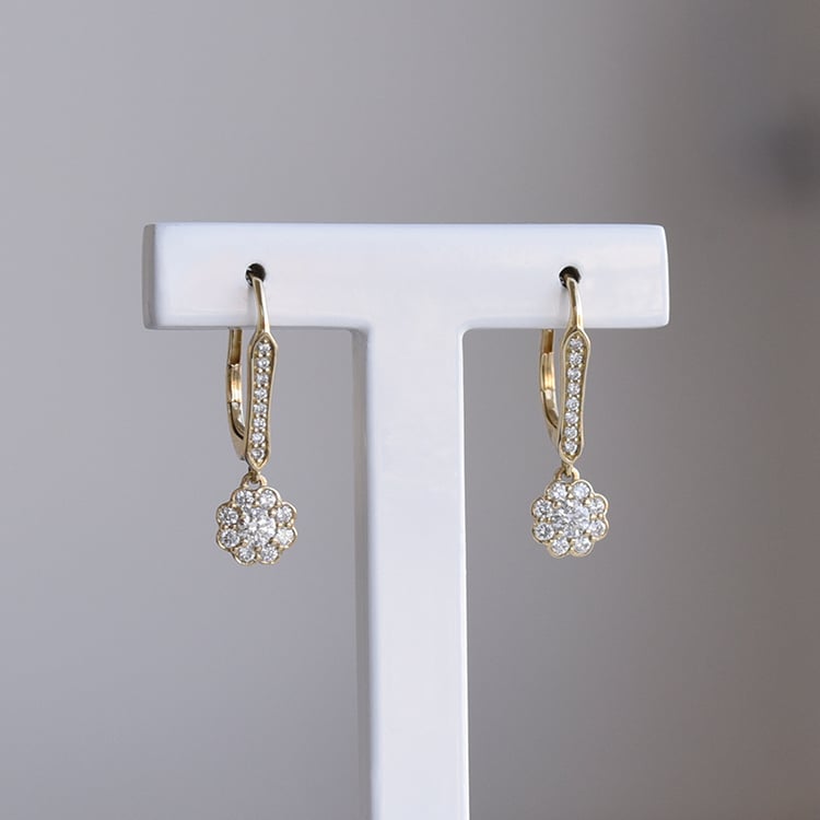 Ohrringe mit Diamanten 74717