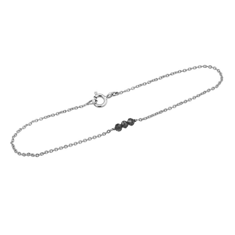 Goldarmband mit salt'n'pepper Diamanten Ulla 101951